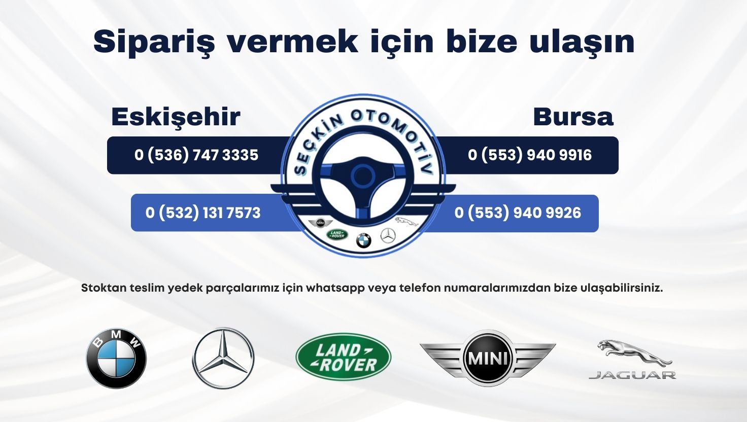 Seçkin Otomotiv Eskişehir Yedek Parça